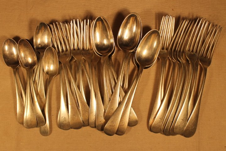 Partial Sterling Flatware Service (1 of 4)