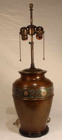 Champleve Table Lamp (1 of 5)