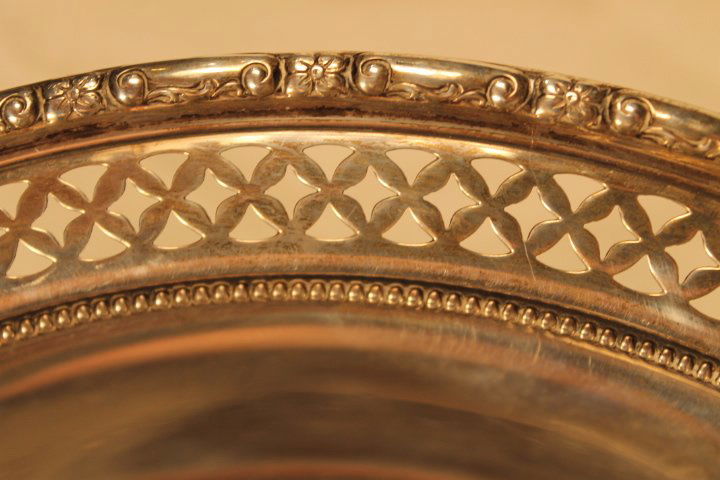 J.E. Caldwell Sterling Bowl "Trellis" Pattern (1 of 6)