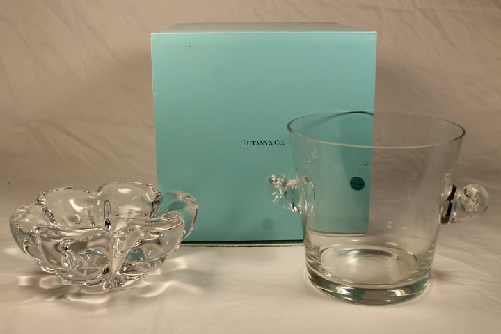 Tiffany Ice Bucket & Orrefors Bowl (1 of 6)