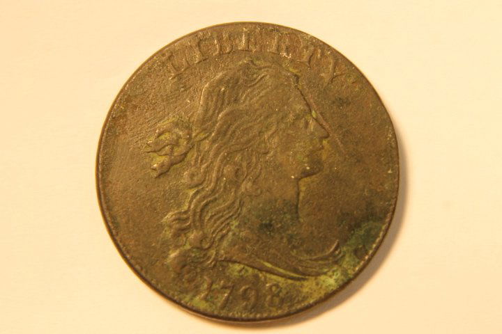 1798 Draped Bust US Large Cent (1 of 2)