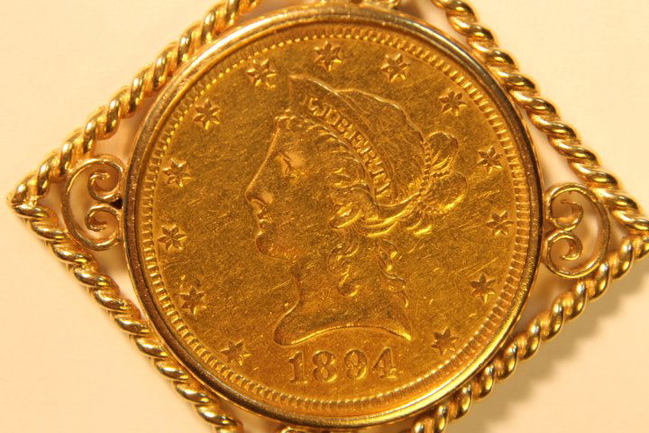 10 Dollar US Gold Coin (1 of 5)