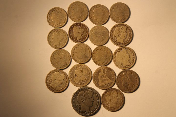 18 US Coins (1 of 5)