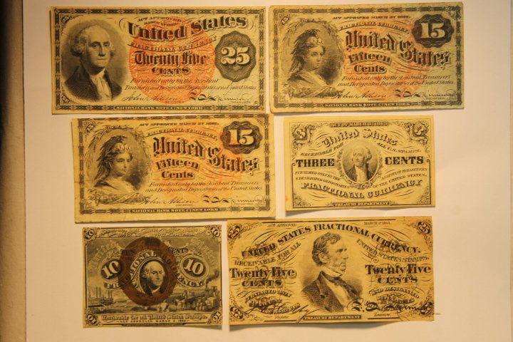 US Fractional Currency (1 of 5)
