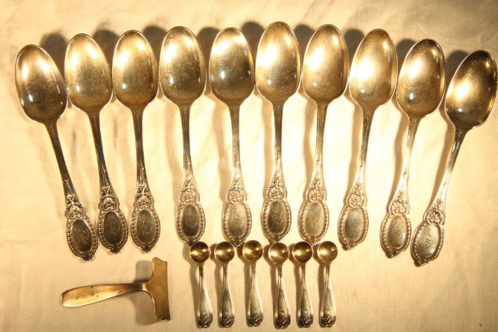 Tiffany Sterling Flatware Lot (1 of 6)