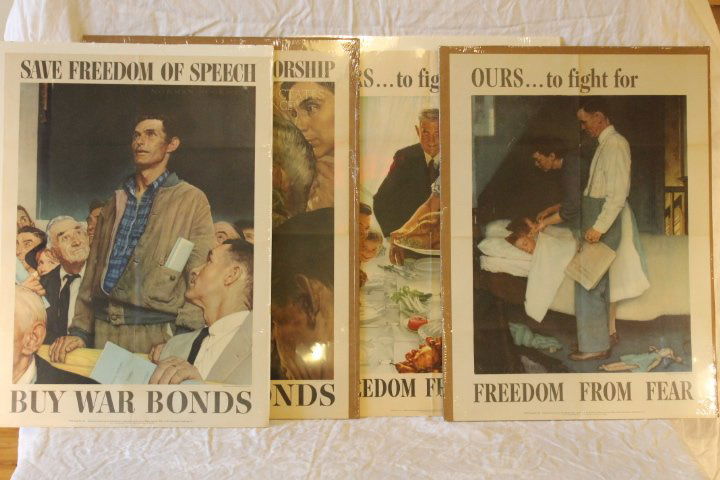 4 Original WWII Posters (1 of 10)