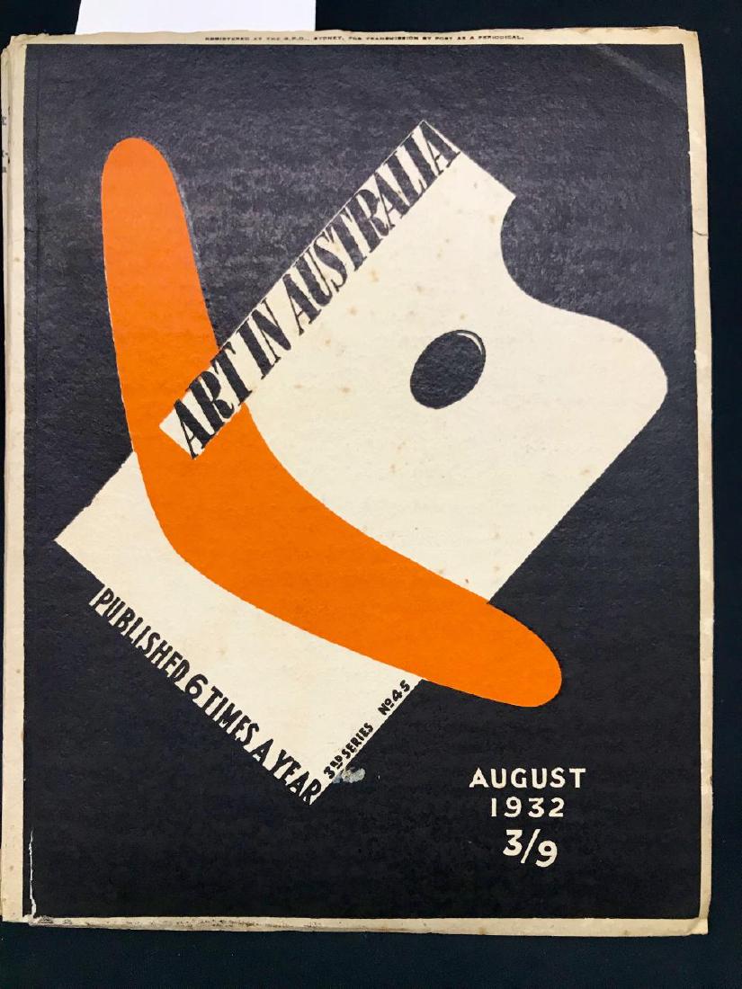 Art in Australia x 6 (1 of 1)