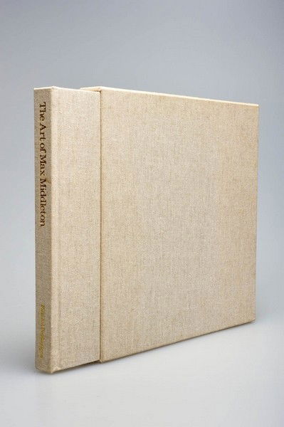 The Art of Max Middleton SIGNED: COOK Melbourne Fine Art Productions 1982 Original cloth in a cloth slipcase Lots of colour illustrations Signed and limited edition