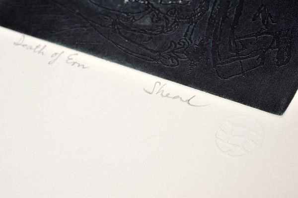 Gary Shead - 5 original etchings - Ern Malley: Garry Shead. The Ern Malley Suite MALLEY Basil Hall Editions A collection of 4 original etchings from the Australian artist, Garry Shead. Each is signed and titled by the artist. 1) 'We imprison our w