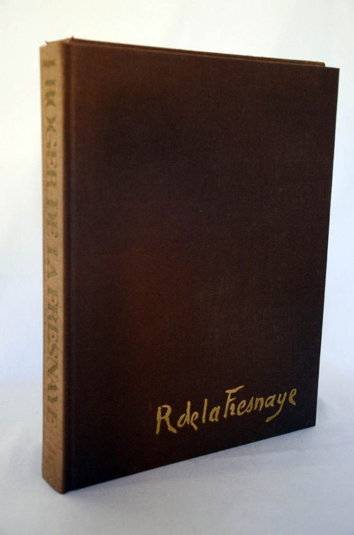 Roger de la Fresnaye: SELIGMAN, Germain. Roger de la Fresanaye with a Catalgue Raisonne. London: Thames & Hudson, 1969. Cloth bound hard cover with cloth slipcase. In very good condition. This English language edition cons