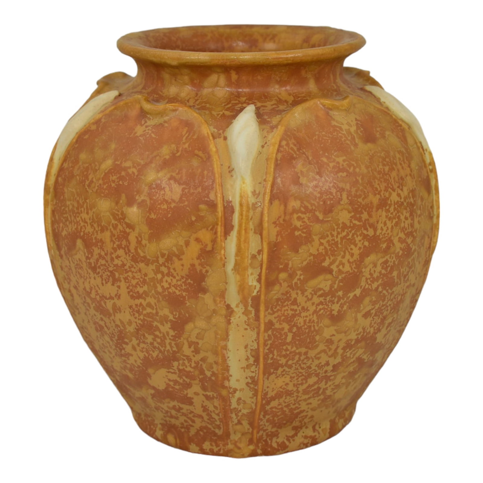 Ephraim Faience 2004 Hand Made Pottery Honey May Bud Ceramic Vase 230c (1 of 6)