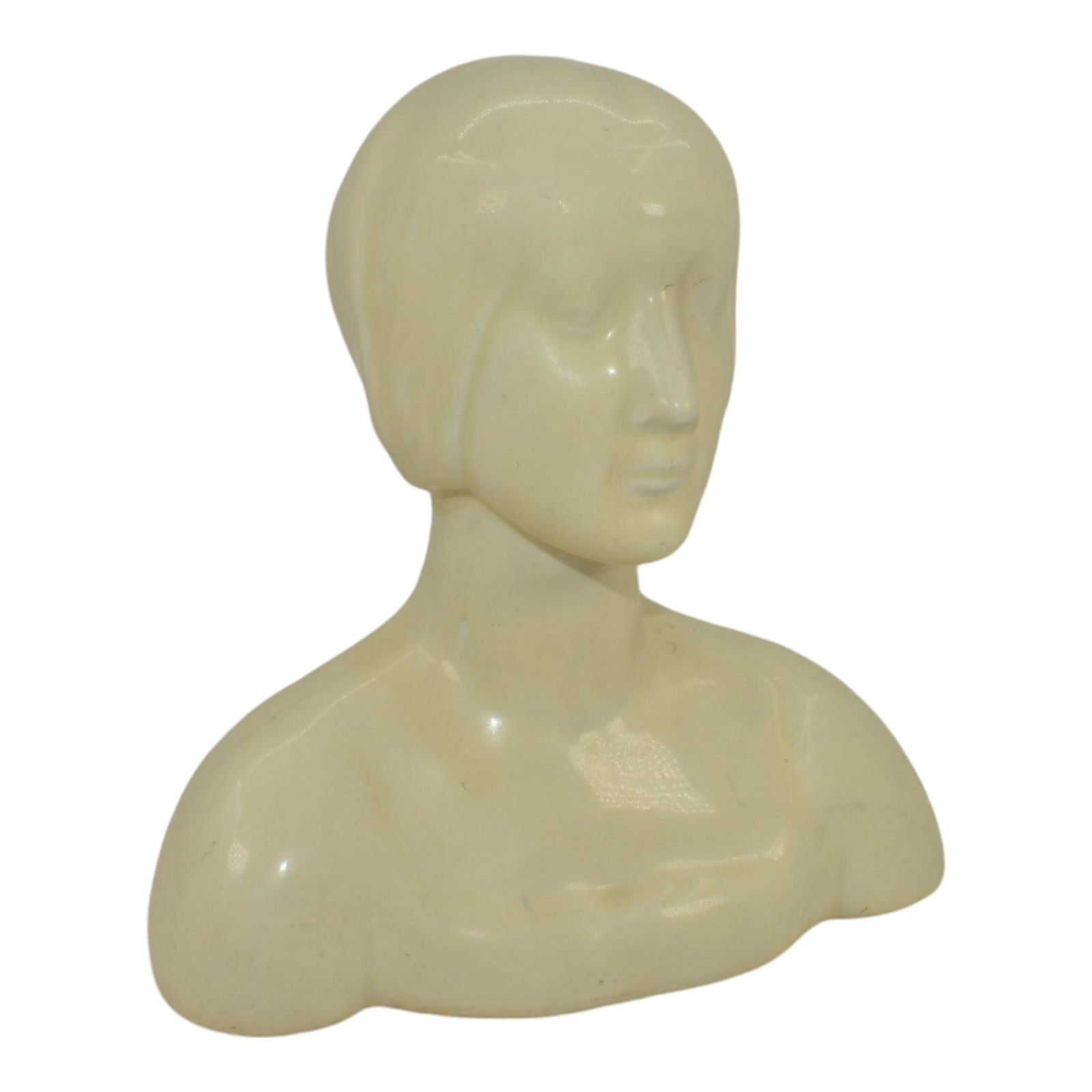 Rookwood 1919 Vintage Art Deco Pottery Matte White Female Bust Figurine 2026 (1 of 7)