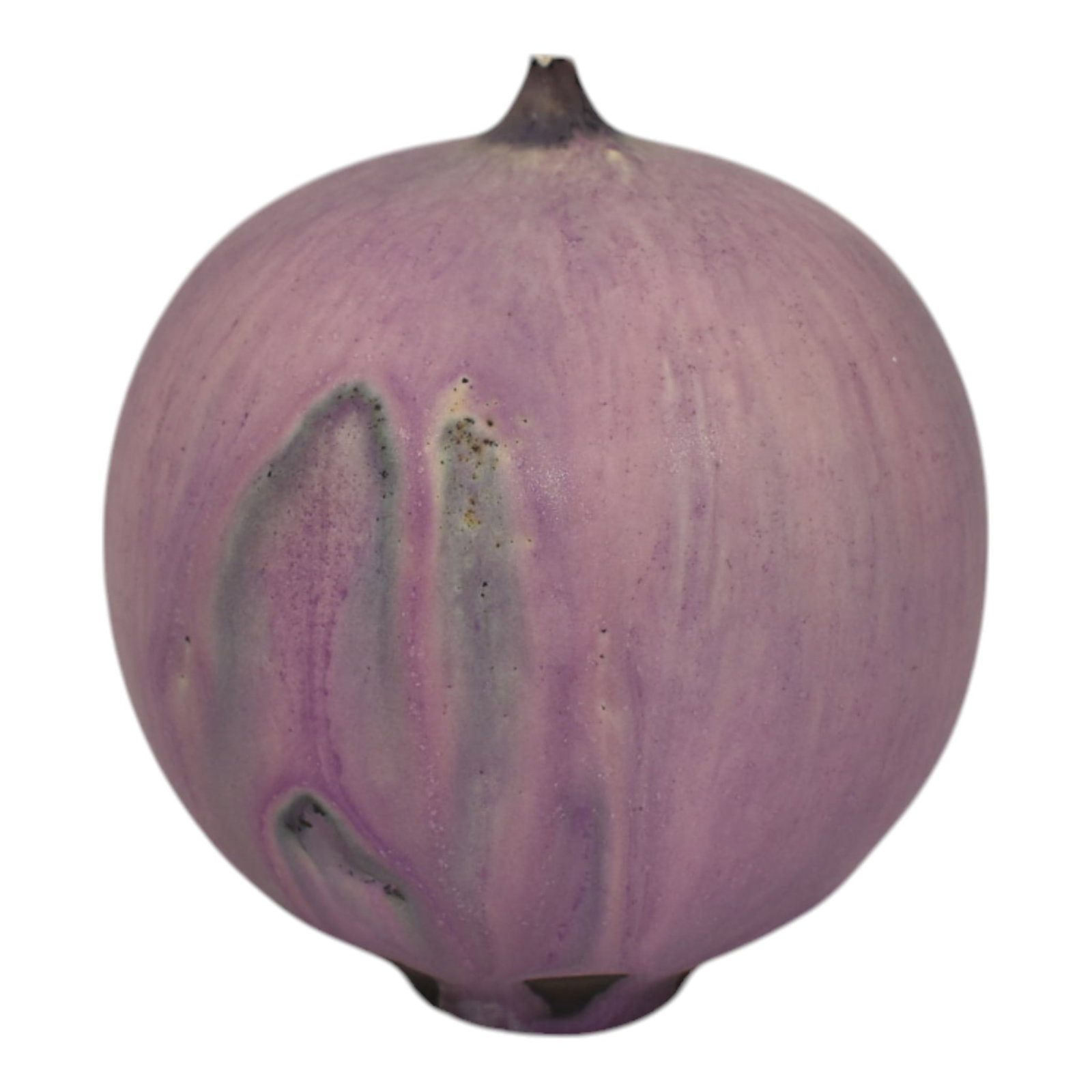 Rose Cabat Vintage Studio Art Pottery Purple Feelie Ceramic Vase (1 of 6)