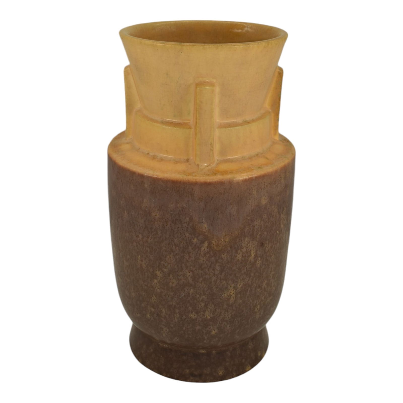 Roseville Futura 1928 Vintage Art Pottery Space Capsule Vase 432-10 (1 of 6)