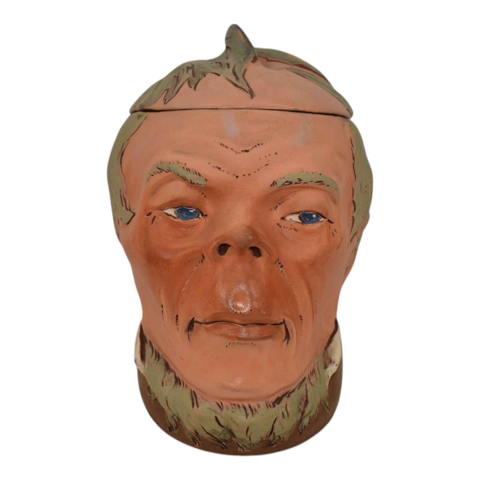 Weller Dickens Ware 1900s Vintage Pottery Ceramic The Irishman Humidor (1 of 6)