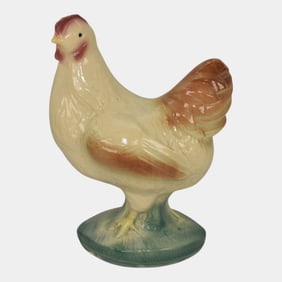 Brush McCoy Art Pottery Ceramic Chicken Lawn Garden Ware Ornament