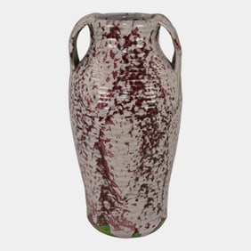 Weller Greenbriar Experimental Glaze Variant 1930s Art Deco Pottery Vase