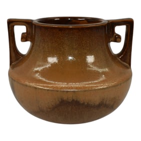 Fulper Arts And Crafts Pottery Crystalline Copper Dust Vase 452