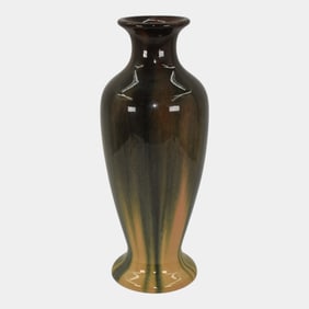 Muncie 1920s Art Deco Pottery Tall Vase 100-12