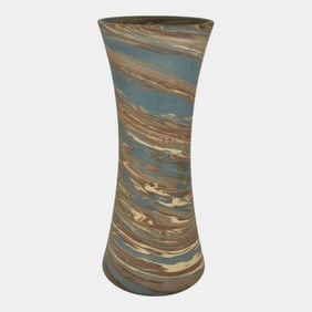 Niloak Mission Swirl 1925-30s Vintage Hand Made Art Pottery 10" Vase
