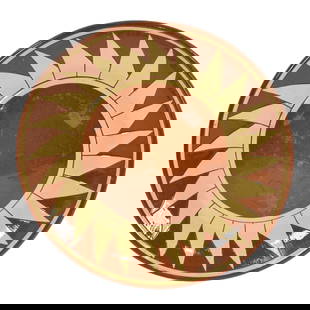 Pine Ridge Sioux Dakota Art Pottery Hand Made Brown Native American Plate Talbot: We offer in house shipping on all items. Plus spend $2000 on winning bids and your shipping is free. Pine Ridge Sioux Dakota Art Pottery Hand Made Brown Native American Plate Talbot. Large and lovely