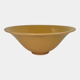 Saturday Evening Girls Pottery 1916 Yellow Ceramic Bowl