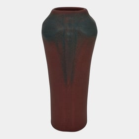 Van Briggle 1930s Vintage Art Pottery Mulberry Dragonfly Vase 792
