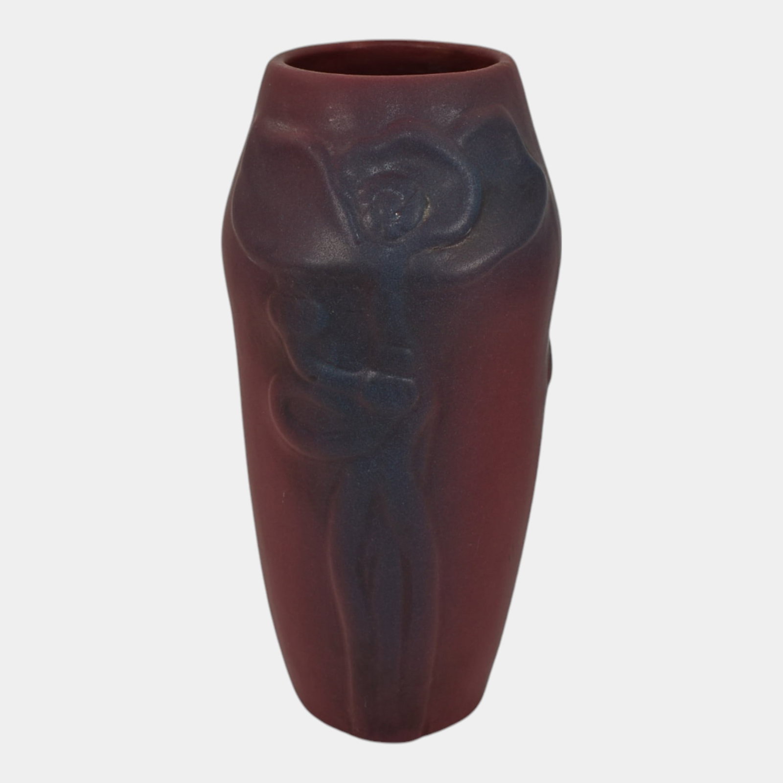 Van Briggle Late 1910s Arts And Crafts Pottery Mulberry Poppies Pods Vase 218 (1 of 6)