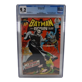 Batman 237 CGC 9.2 White Pages Comic Book Classic Neal Adams Cover Artwork