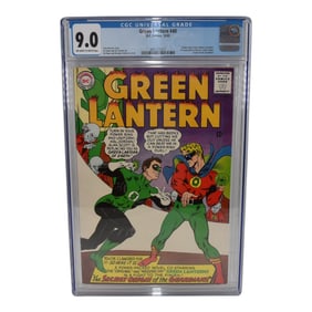 Green Lantern 40 CGC 9.0 Silver Age Key Comic Book 1st Appearance of Krona