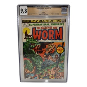 Supernatural Thrillers 3 CGC 9.8 Winnipeg Pedigree Marvel Horror Comic Book