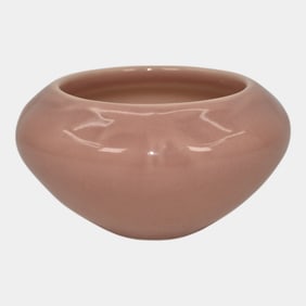 Rookwood 1916 Vintage Arts And Crafts Pottery Pink Rooks Ceramic Bowl 2154