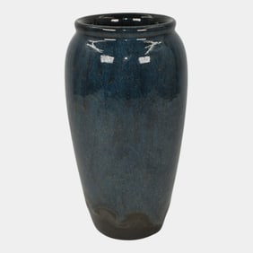 Saturday Evening Girls SEG Pottery 1923 Blue Vase Edith Brown