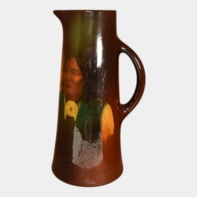 Weller Louwelsa 1900s Vintage Pottery Native American Tankard 680