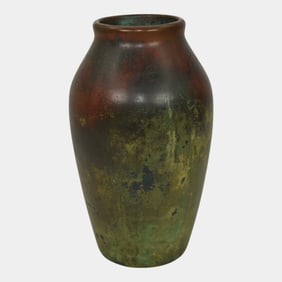 Clewell Vintage Arts and Craft Copper Clad Pottery Ceramic Vase