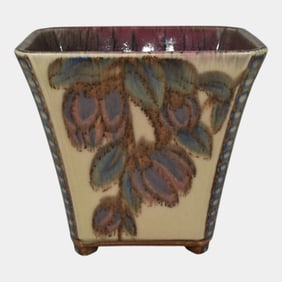 Rookwood 1928 Vintage Pottery Floral Porcelain Vase 6036 Sax