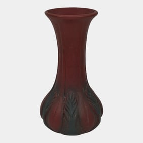 Van Briggle 1930s Vintage Arts And Crafts Pottery Purple Ceramic Vase