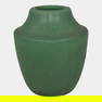 Teco Vintage Arts And Crafts Pottery Matte Green Vase 366