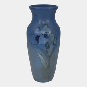 Weller Hudson 1920s Vintage Art Pottery Vase Timberlake