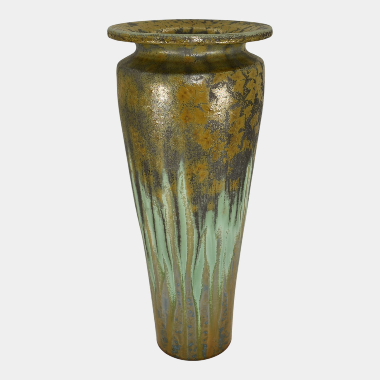 Bulldog Studio Seagrove North Carolina Pottery Crystalline Vase Gholson (1 of 6)