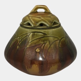 Rookwood 1920 Vintage Arts and Craft Pottery Potpourri Jar 2337 Lincoln