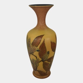 Rookwood Pottery Matte Moderne Jen Jensen Flared Rim Tall Vase