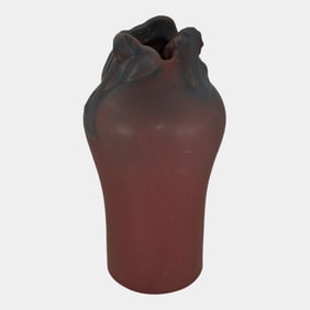 Van Briggle 1930s Vintage Art Pottery Mulberry Despondency Ceramic Vase