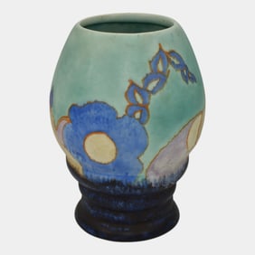Bizarre By Clarice Cliff Newport Pottery Art Deco Vase