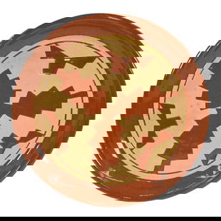 Pine Ridge Sioux Dakota Pottery Hand Made Geometric Plate Woody: We offer in house shipping on all items. Plus spend $2000 on winning bids and your shipping is free. Pine Ridge Sioux Dakota Pottery Hand Made Geometric Plate Woody Highly decorative plate with a hand