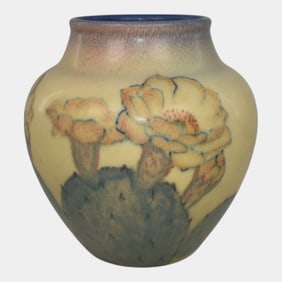 Rookwood 1941 Vintage Art Pottery Vellum Vase 919D Shirayamadani