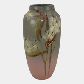 Weller Hudson 1920s Vintage Art Pottery Vase Pillsbury
