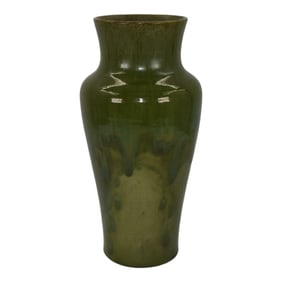 William J.  Walley Vintage Arts and Crafts Pottery Ceramic Vase