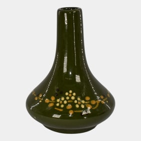 Peters and Reed Experimental Squeeze Bag Glaze 1920s Pottery Vase