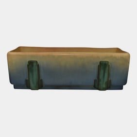 Roseville Futura Artcraft 1928 Art Pottery Window Box Planter 376-15